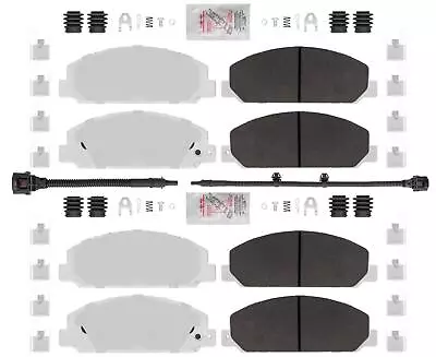 195 Hino Front & Rear HD Disc Brake Pads For Hino 195 2012-2020  195 Wear Sensor • $188