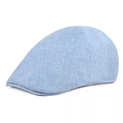 Beret Caps Duckbill Caps Outdoor Hats Boy Cap Sun Hat Men Vintage Linen • $4.99