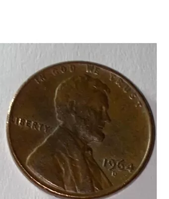 1964 D Lincoln Penny “L” Liberty On Edge Error • $1200