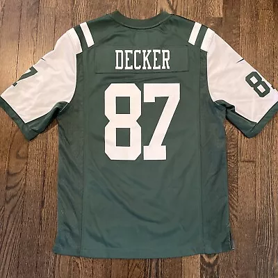 New York Jets Eric Decker Jersey Medium Nike Green Mens • $46.08