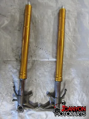 05 06 Kawasaki ZX6R ZX6 ZX636 Front Forks Suspension Springs Shocks STRAIGHT • $255.75