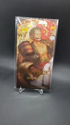 Zoro ONE PIECE CCG Chinese New Year Promo Card ST01-013 SR  Sealed • $10.25