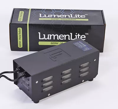 LumenLite 600W 400w 315w 250w Magnetic Ballast Grow Light Hydroponics • £30