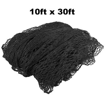 Golf Barrier Netting Back Yard Sports Nets Training Net Polyethylene 30FT X 10FT • $66.88