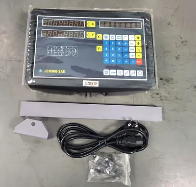 JCS900-2AE 2 Axis Digital Readout With Linear Scale For Milling Lathe Machine • $165.95