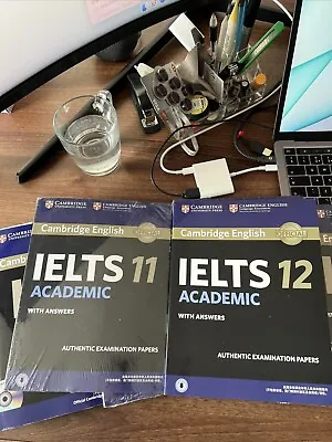 Cambridge IELTS 5 6 7 8 9 10 11 12 Self-study Pack (Student's Book And Audio CD • £100