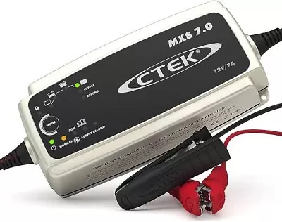 CTEK MXS 7.0 12V Smart Battery Charger 7Amp Car Boat 4WD Caravan Gel AGM • $220