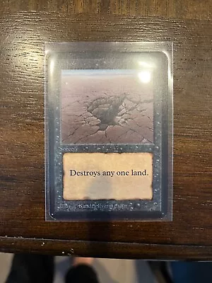 Magic Card - Alpha Sinkhole Near Mint • $333.33