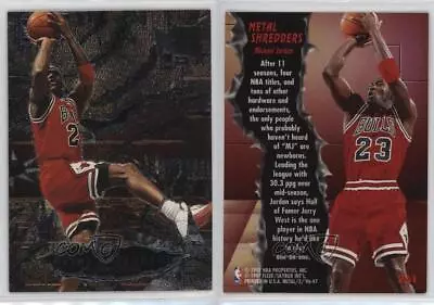 1996-97 Fleer Metal Michael Jordan #241 HOF • $8.59