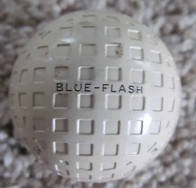 Beautiful Vintage Unused Mesh Golf Ball-the Dunlop Blue-flash With Multi Marking • $160