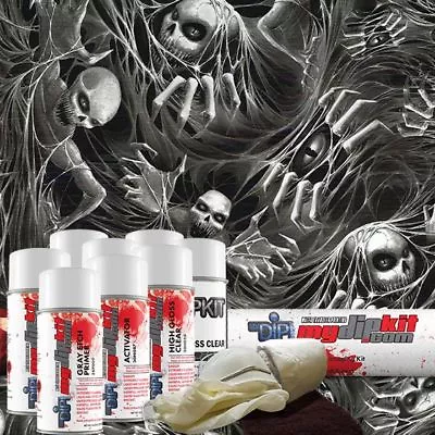 Hydro Dipping Water Transfer Printing Hydrographic Kit Demonic Creeper DD-925 • $68.99