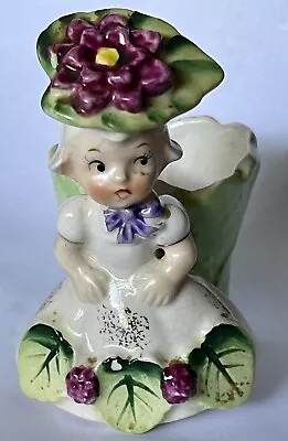 Napco Little Girl 1958 Toothpick Holder 102787 • $5