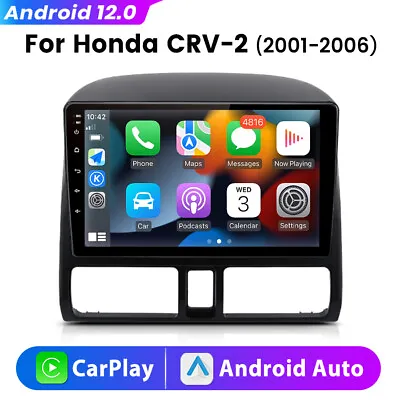 Android 12 For Honda CR-V CRV 2 2001~2006 9  Car Stereo Radio GPS NAVI WIFI DAB+ • $119.99