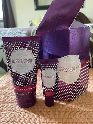 Mary Kay BERRY & CREAM Gift Set Body Lotion 2.5 Oz And Lip Balm Discontinued • $12.99