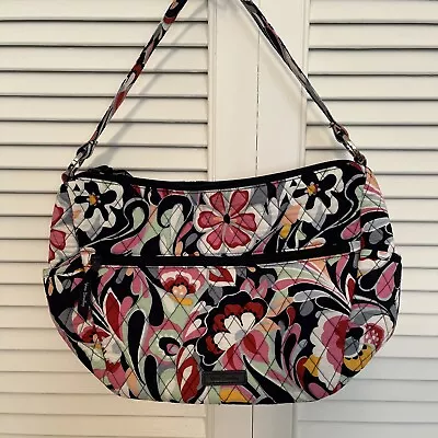 Vera Bradley Mod Floral Pink Handbag Purse 13 X 10 X 5 EUC • $18.99