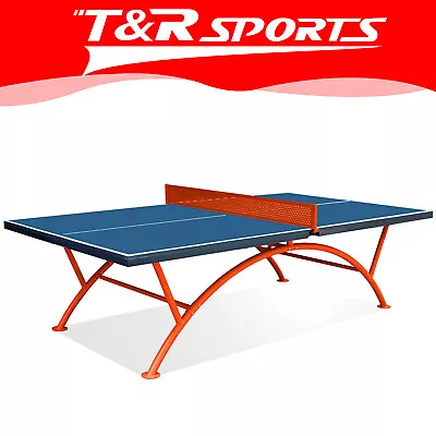 Crown Pro Size Outdoor Tennis/ping Pong Table Weather Proof Metal Net • $649.99