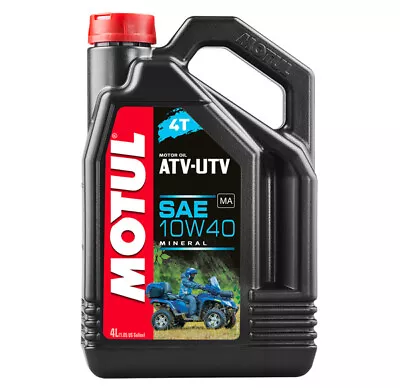 Motul - Atv-utv 4t 10w40 4 Liter • $38.36