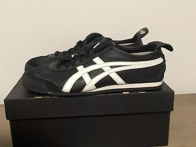 NO RESERVE - AS NEW - Asics Onitsuka Tiger Mexico 66 Black/White Unisex US9 • $51