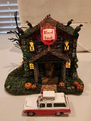 Hawthorne Village The Munsters Blood Bank & Trust With COA & Cord. • $50