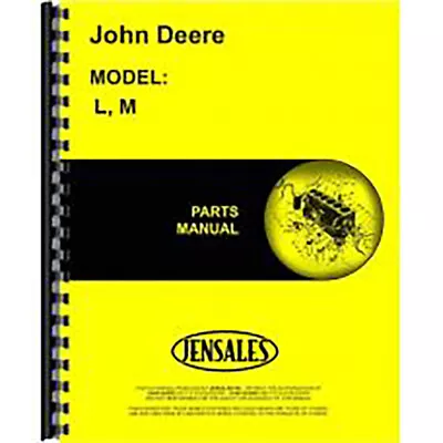 Parts Manual Fits John Deere Manure Spreader M • $17.46