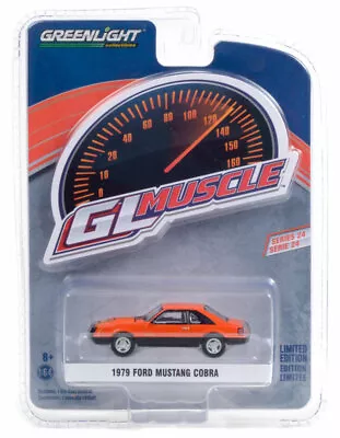 Greenlight Gl Muscle - Orange & Black - 1979 Ford Mustang Cobra • $4.50