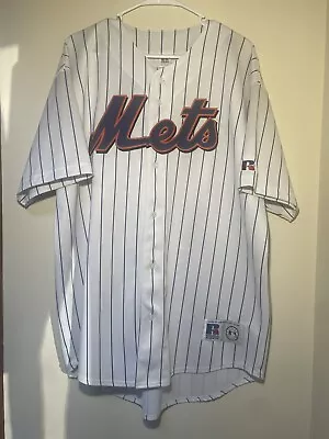 Vintage New York Mets Jersey Men’s Size XL Russell Athletic Great Condition • $50