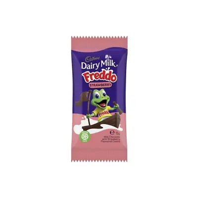 12 X Cadbury Strawberry Freddo Frog Chocolate Bars Bar Sweets New Bulk Pack • $9.95