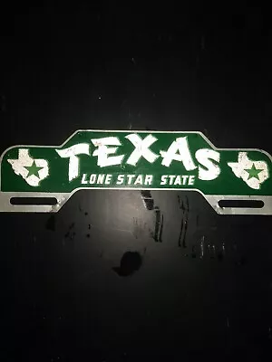 Vintage Texas License Plate Topper • $13.50