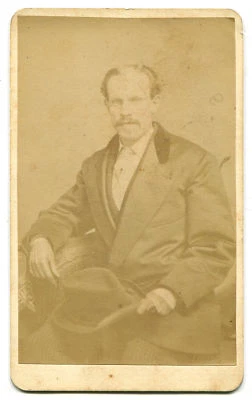 $49.88 • Buy Man Holding Hat, Wearing Gloves. Cdv. Richmond, Va.
