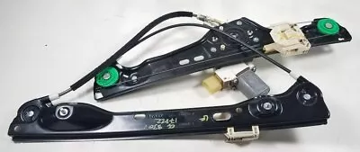 2006-11 BMW E90 330i 328i 325i DRIVER FRONT WINDOW REGULATOR 7140587 • $32.99