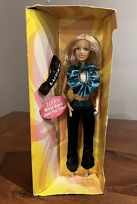 Britney Spears Lucky Video Performance Doll Wristband Play Along 2001 On Backing • $84.91