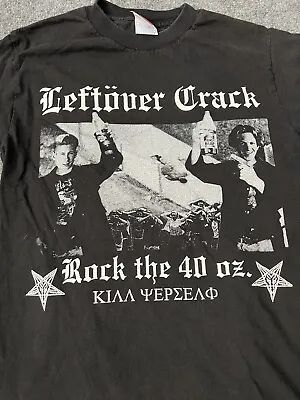 Vintage Leftover Crack Shirt Choking Victim Crass Subhumans Sex Pistols MDC • $59.95