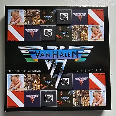 Studio Albums 1978-1984 By Van Halen (CD 2013) - 6 X CD Boxset - AS NEW • £7.50