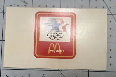 Mcdonald Vouchers - Big Mac -1984 Olympic - Expires 12/30/1984 Simi Valley. Ca • $7