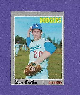 1970 Topps #622 Don Sutton HOF Los Angeles LA Dodgers Star Semi-high# EX • $6.99