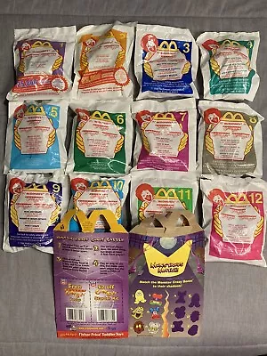 McDonald’s Crazy Bones 2000 - Complete Set Of 12 New • $55