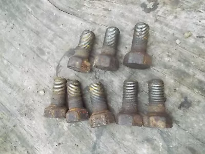 8) Massey Harris MH 101 Tractor Original Rear Tapered Hub Lug Bolt Bolts • $49.85