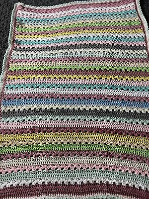 Hand Crochet Baby /toddler Blanket  • £10