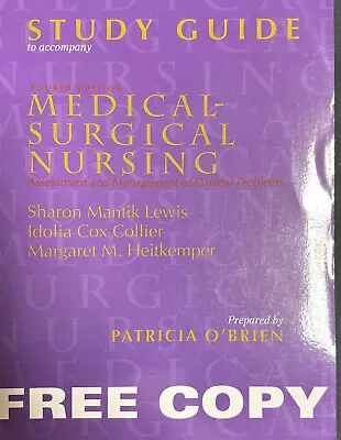 Medical-Surgical Nursing : Assessment And Management Of Clinical Problems By... • $6.98