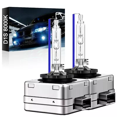 2 Pack D1C/D1R/D1S 8000K Ice Blue HID Xenon Headlight OEM Replacement Bulbs Lamp • $18.87