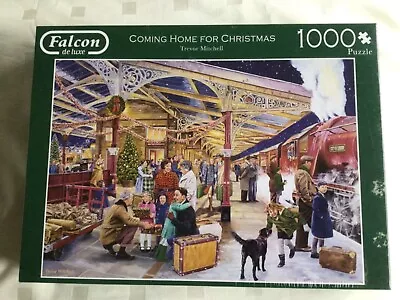 Falcon De Luxe Coming Home For Christmas Jigsaw Puzzle 1000 Piece • £10