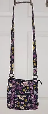 Vera Bradley Hipster Floral Nightingale Crossbody Bag Shoulder Purse • $18.99