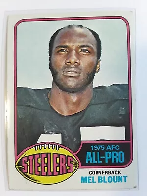 1976 Topps Mel Blount #480 Football Card Pittsburgh Steelers • $2.94