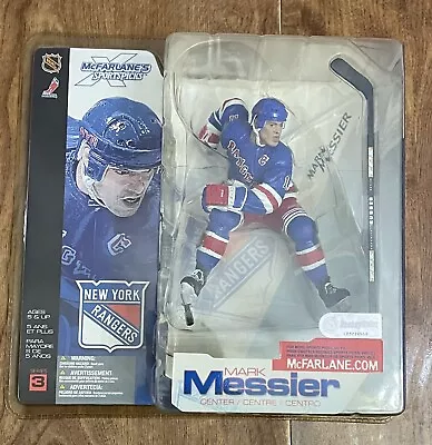 Mark Messier In Away Blue Jersey New York Rangers NHL McFarlane Series 3 Figure • $39.99