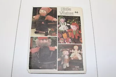 Vogue 1546 Christmas Colonial Doll And Clothes Pattern Size 16 Inch Uncut FF • $4.99