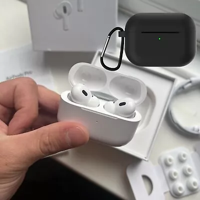 Apple AirPods Pro 2nd Generation Wireless Earbuds With Charging Silicone Case • $51.69