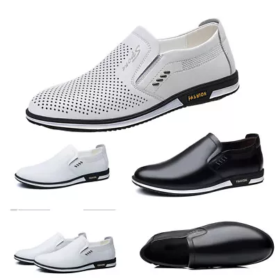 New Mens Casual Loafers Moccasins Slip On Driving  Shoes Available UK Sizes • £16.99