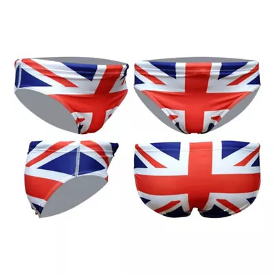 Flags Brief Trunks Mens Swimming Trunks British Union Jack Sports Flag Brief New • £7.73