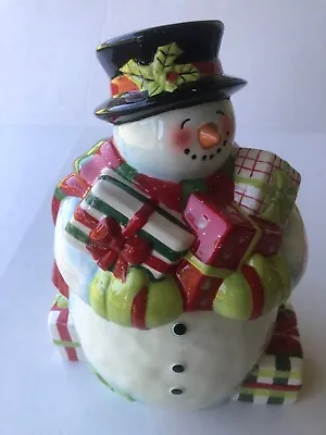 Certified International Susan Winget Snowman Cookie Jar  • $68