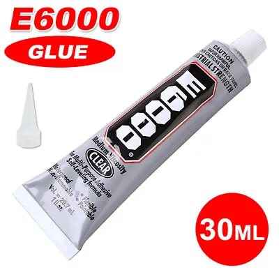 30ML E-6000 Glue With Tip Adhesive Pendant Jewellery Art Craft • $10.20